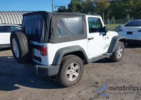 2012 Jeep Wrangler Sport from USA, damaged, VIN 1C4AJWAG1CL193973